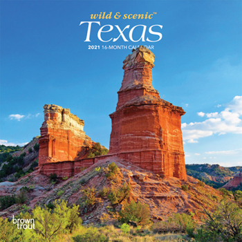 Calendar Texas Wild & Scenic 2021 Mini 7x7 Book