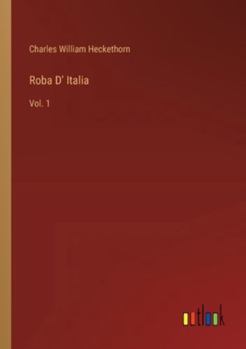 Paperback Roba D' Italia: Vol. 1 Book