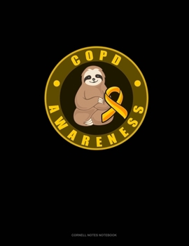 COPD Awareness Sloth: Cornell Notes Notebook