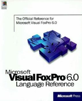 Paperback Microsoft Visual FoxPro: Language Reference Book