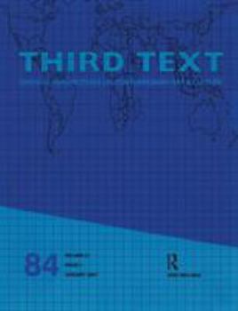 Paperback Third Text: Critical Perspectives on Contemporary Art & Culture Book