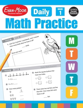 Paperback Daily Math Practice, Grade 1 Teacher Edition Book