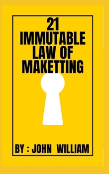 Paperback 21 Immutable law of marketing Book