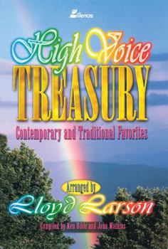Paperback High Voice Treasury - High Voice: Contemporary and Traditional Favorites Book