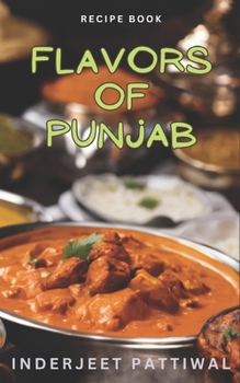 Paperback Flavors of Punjab Book