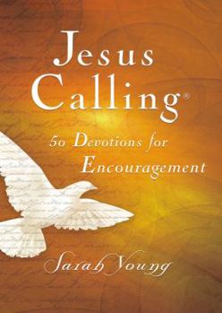 Hardcover Jesus Calling, 50 Devotions for Encouragement, Hardcover, with Scripture References Book