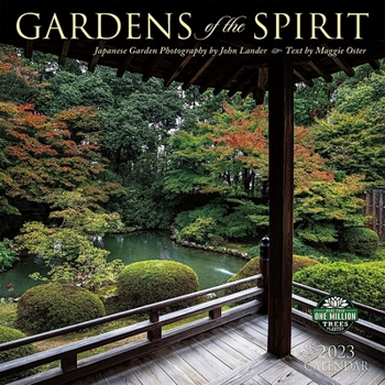 Calendar Gardens of the Spirit 2023 Wall Calendar Book