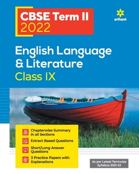 Paperback CBSE Term II English Language & Literature 9th Book