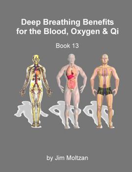 Hardcover Book 13-Deep Breathing Benefits for the Blood, Oxygen & Qi (Health and Wellness Study Guides Using Eastern Practices From Martial Arts, Yoga and Qigong) Book