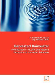 Paperback Harvested Rainwater Book