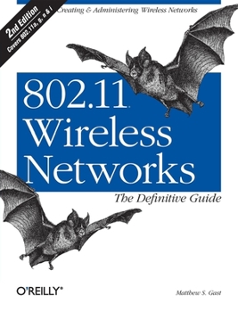 Paperback 802.11 Wireless Networks: The Definitive Guide Book