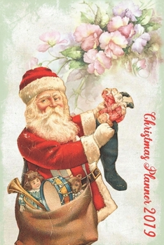 Ultimate Christmas Planner | Christmas Shopping Tracker & Countdown Journal: Santa Organiser Budgets Shopping Lists, Christmas Wish List Gift Card Address Book And Tracker, Flower Theme