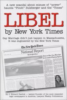 Hardcover Libel by New York Times Book