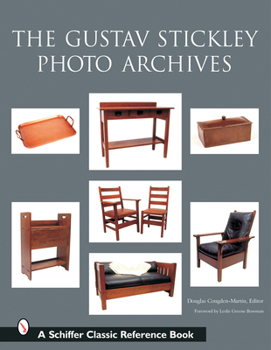 Hardcover The Gustav Stickley Photo Archives Book