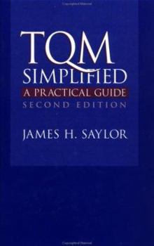 Hardcover TQM Simplified: A Practical Guide Book