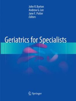 Paperback Geriatrics for Specialists Book