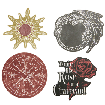 Paperback Alchemised Stickers - Sticker Set of 4 Book