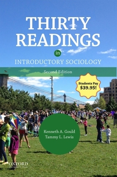 Paperback Thirty Readings in Introductory Sociology Book