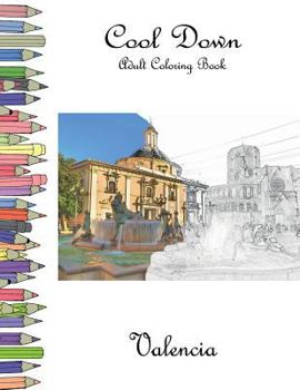 Paperback Cool Down - Adult Coloring Book: Valencia Book