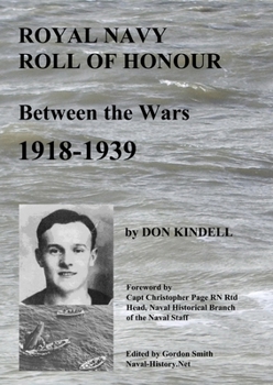 Paperback Royal Navy Roll of Honour - Between the Wars, 1918-1939 Book