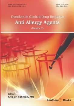 Paperback Frontiers in Clinical Drug Research - Anti-Allergy Agents: Volume 2 Book