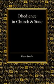 Paperback Obedience in Church and State: Three Political Tracts Book