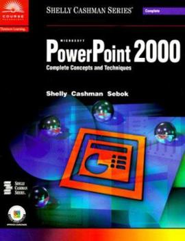 Paperback Microsoft PowerPoint 2000: Complete Concepts and Techniques Book