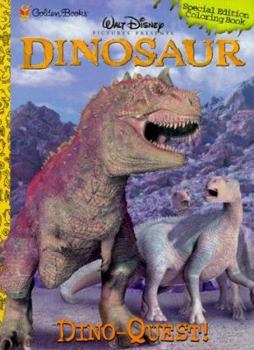 Paperback Dino Quest Coloring Book