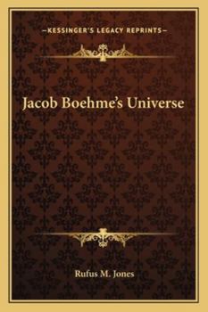 Paperback Jacob Boehme's Universe Book