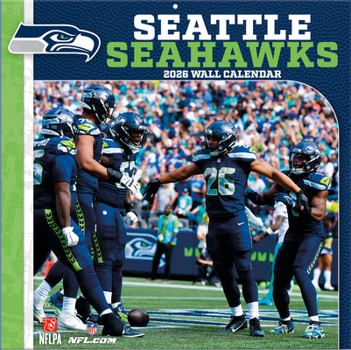 Calendar Seattle Seahawks 2026 12x12 Team Wall Calendar Book