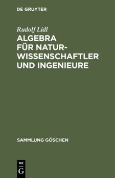 Hardcover Algebra Für Naturwissenschaftler Und Ingenieure [German] Book