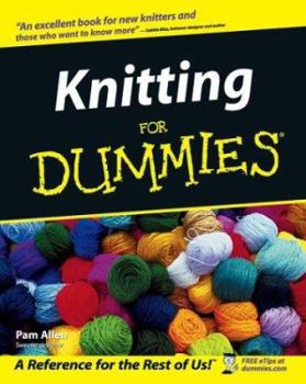 Paperback Knitting for Dummies Book