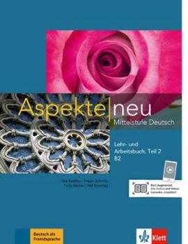 Paperback Aspekte neu b2, libro del alumno y libro de ejercicios, parte 2 + cd [German] Book