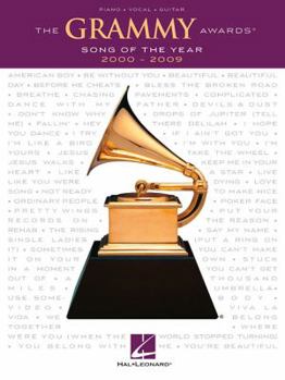 Paperback The Grammy Awards Song of the Year 2000-2009 Book