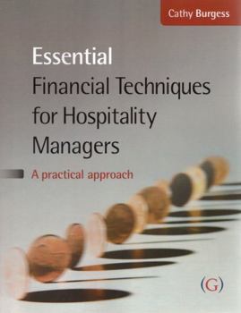 Paperback Essential Financial Techniques for Hospitality Managers Book