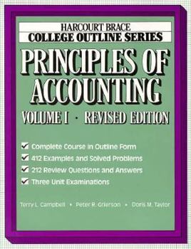 Paperback Principles of Accounting Book