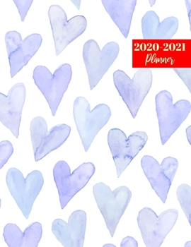 2020-2021 Planner: Pretty On-the-Go Daily, Weekly & Monthly Appointment Calendar - Large 2 Year Business Planners, Agenda Schedule Logbook and Journal