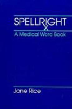 Paperback Spellright: A Medical Word Book