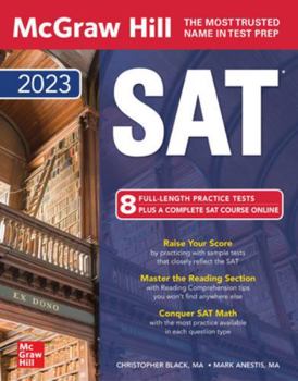 Paperback McGraw Hill SAT 2023 Book