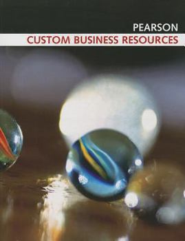 Paperback Custom Business Resources (Pearson Custom Business Resources) Book