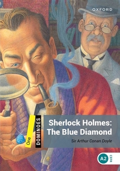 Paperback Dominoes: Level 1: 400-Word Vocabularysherlock Holmes: The Blue Diamond Book