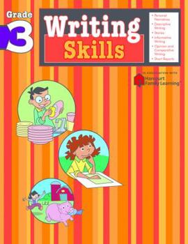 Paperback Writing Skills: Grade 3 (Flash Kids Harcourt Family Learning) Book