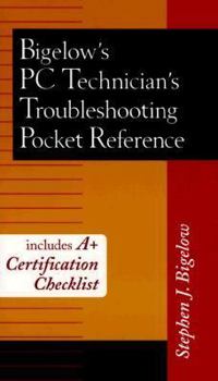 Paperback Bigelow's PC Technician's Pocket Reference Book