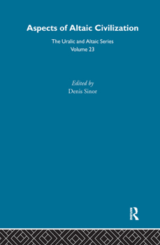 Hardcover Aspects of Altaic Civilization Book