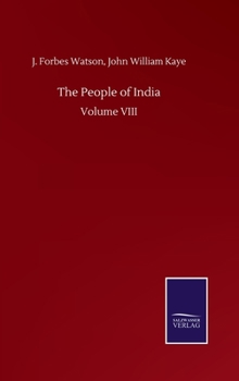 Hardcover The People of India: Volume VIII Book