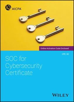 Paperback Soc for Cybersecurity Certificate Book