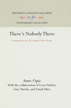 Hardcover There's Nobody There Book