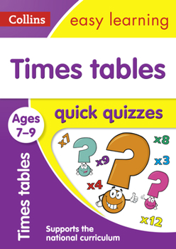 Paperback Times Tables Quick Quizzes: Ages 7-9 Book