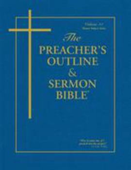 Paperback The Preacher's Outline & Sermon Bible: Master Subject Index Book