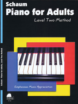 Paperback Piano for Adults: Level Two Method Book